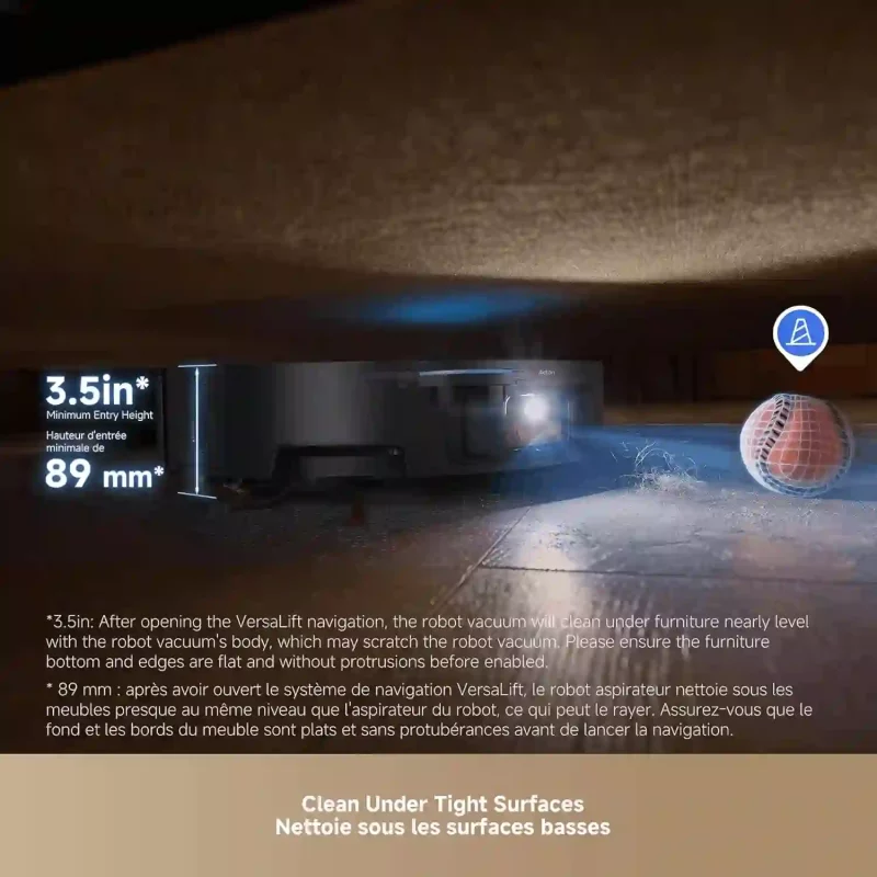 سنسور DToF VersaLift Navigation ارتفاع لیدار را بهصورت خودکار تنظیم میکند