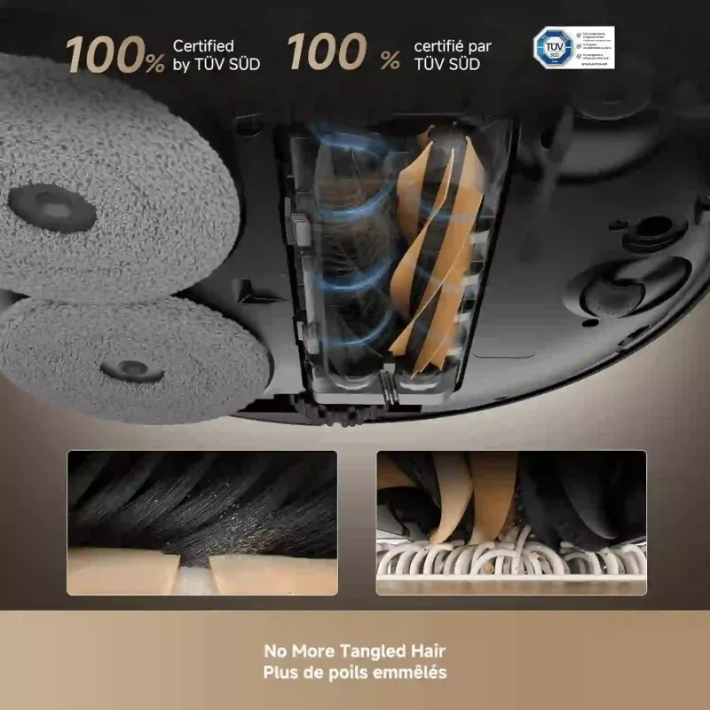 برس اصلی HyperStream™ DuoBrush ضدگیرمو + طراحی SideReach™ برای لبهها