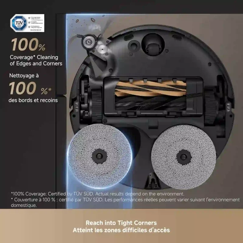 فناوری HyperStream™ DuoBrush در برس اصلی، از گرهخوردن موها جلوگیری میکند و ترکیب آن با طراحی SideReach