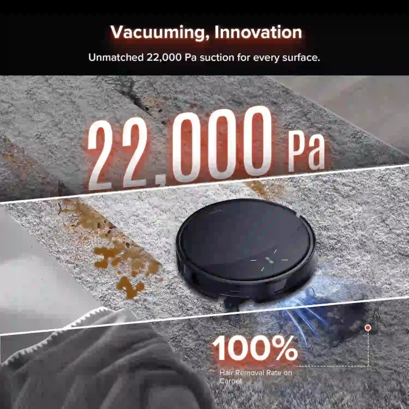 قدرت مکش ۲۲٬۰۰۰ پاسکال؛ مناسب برای فرشهای عمیق